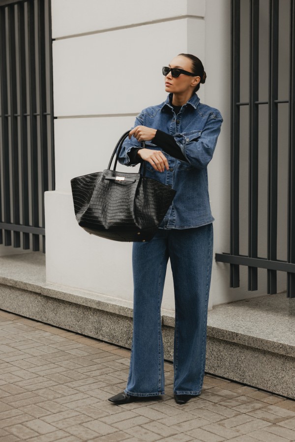 24915 Koszula Jeansowa Blue