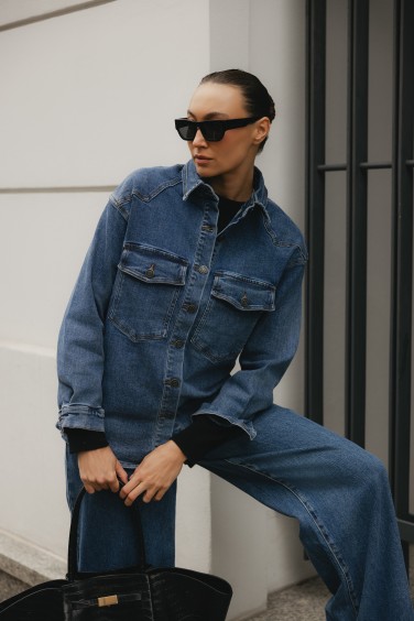 24915 Shirt Denim Blue