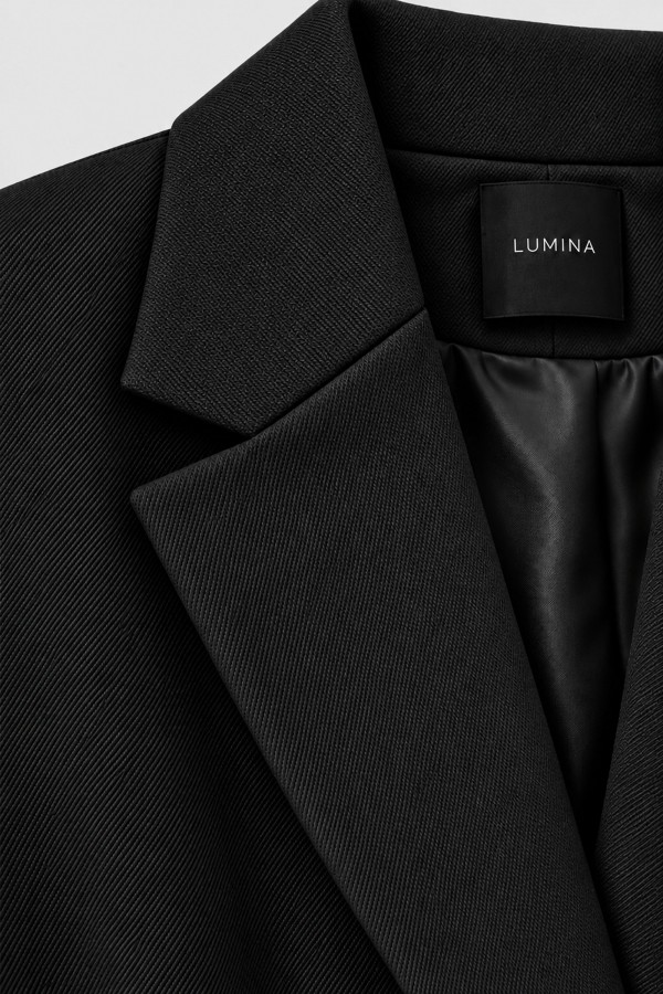 Maren Blazer Tailored Black