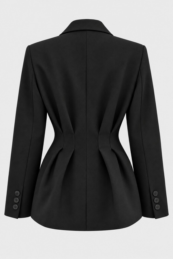 Maren Blazer Tailored Black