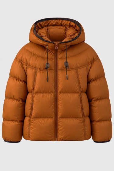L04 Kurtka Puchowa Orange