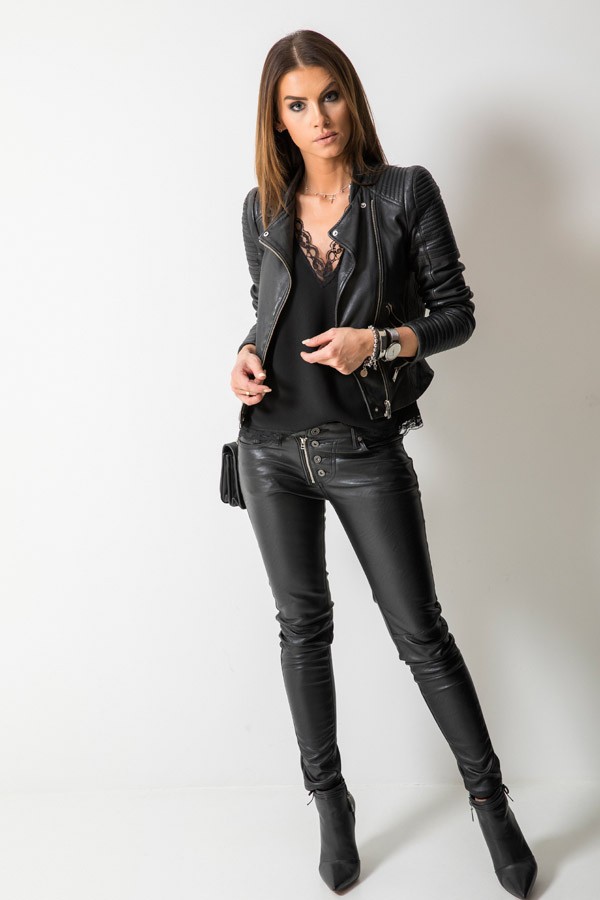 Roma Blouse Black