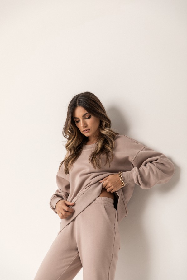 Mia Bluza Dresowa Powder Pink
