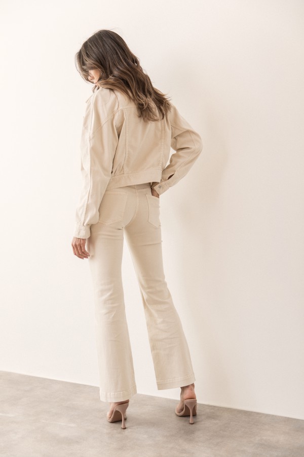 L21127 Katana Jeansowa Cream