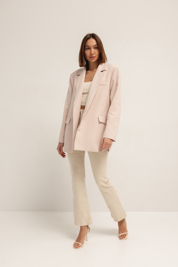 Cleo Marynarka Oversize Beige