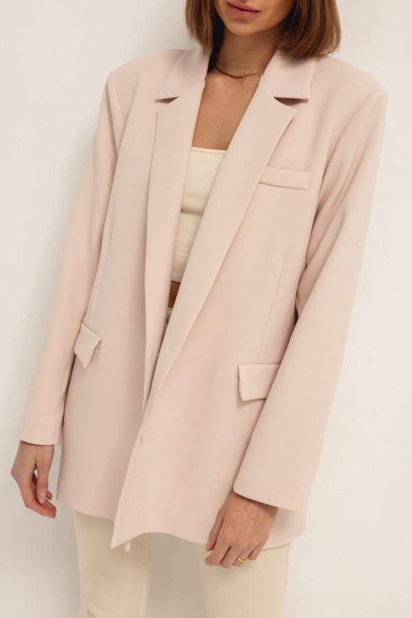 Cleo Marynarka Oversize Beige