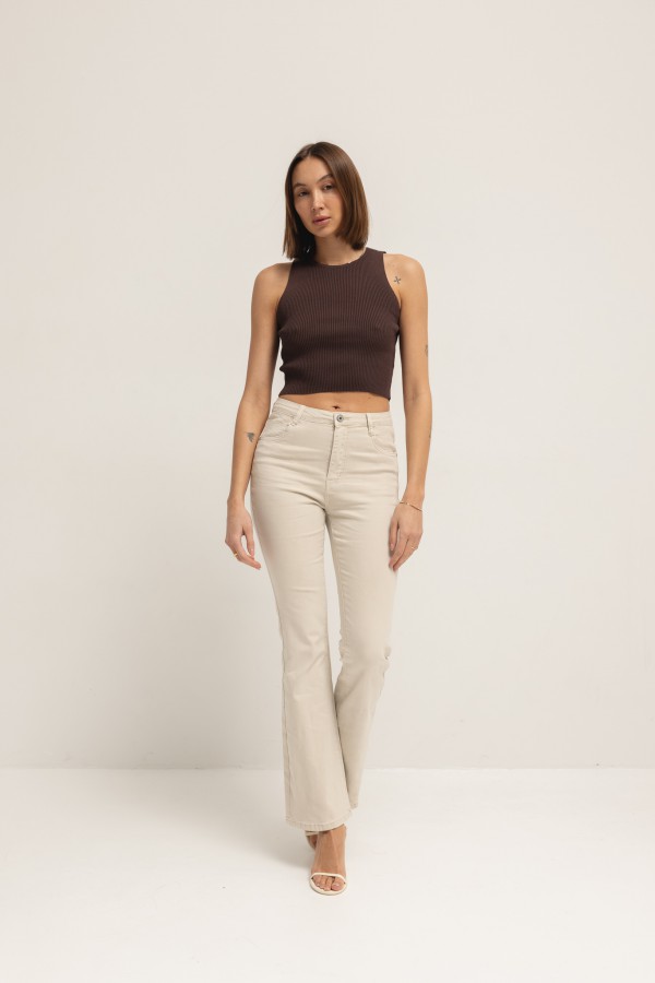 RD8108 Spodnie Jeansowe Flare