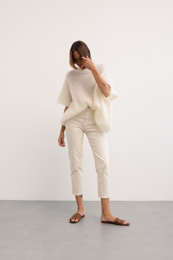 Marco Mohair Sweater Ecru