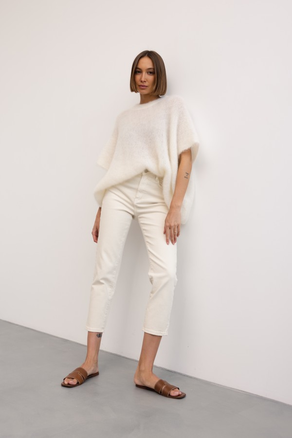 Marco Mohair Sweater Ecru