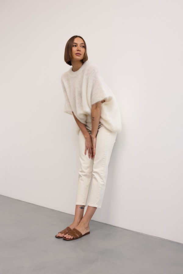 Marco Mohair Sweater Ecru