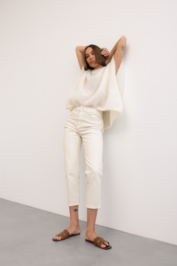 Marco Mohair Sweater Ecru