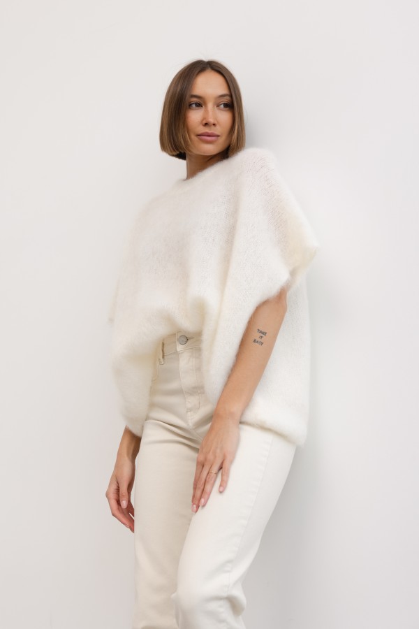 Marco Mohair Sweater Ecru