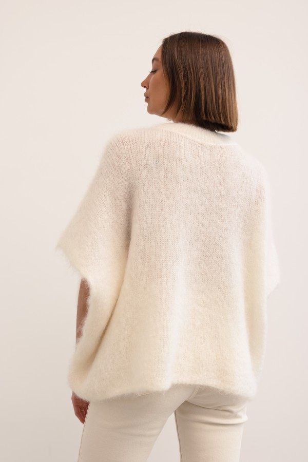 Marco Mohair Sweater Ecru