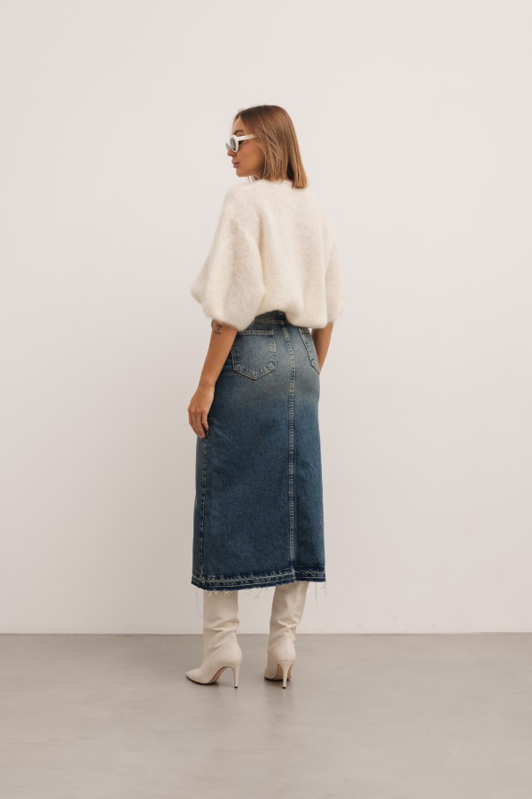 80555 Denim Skirt