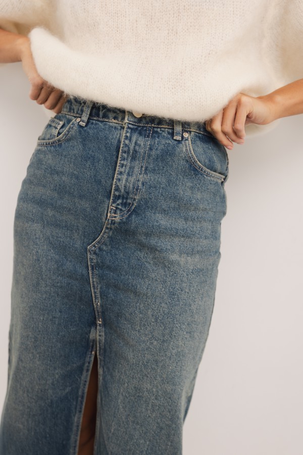 80555 Denim Skirt