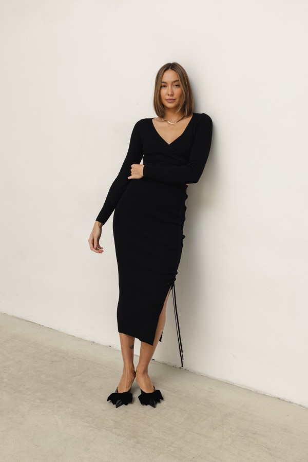 Ivy Komplet Dzianinowy Czarny