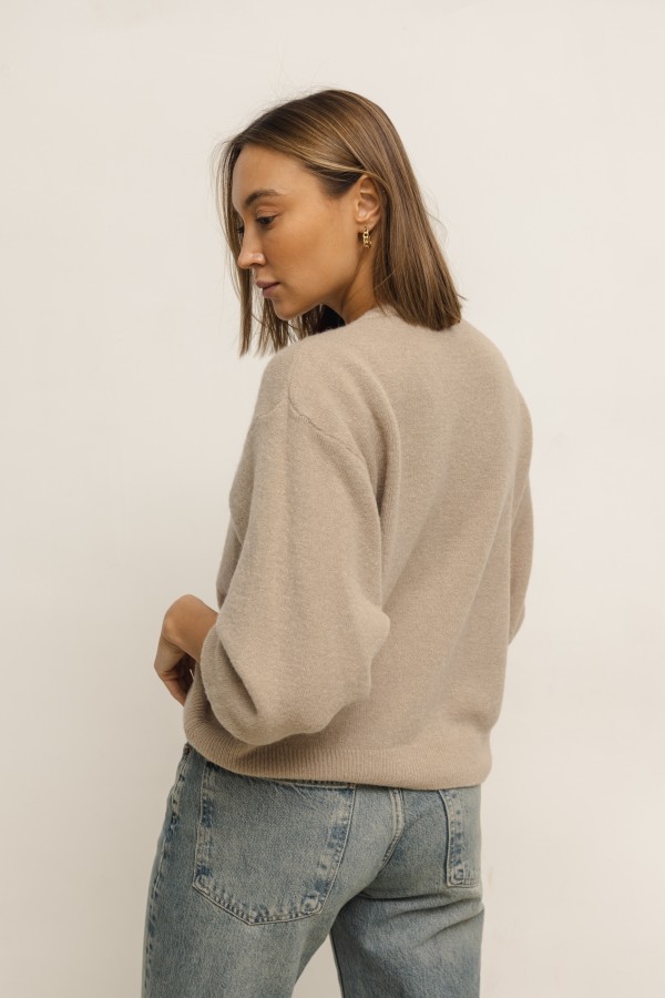 Paul Alpaca Sweater Mocca
