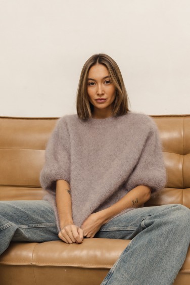 Steven Mohair Sweater Dusty...