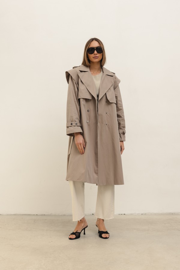 Andre Trench Coat Mocca