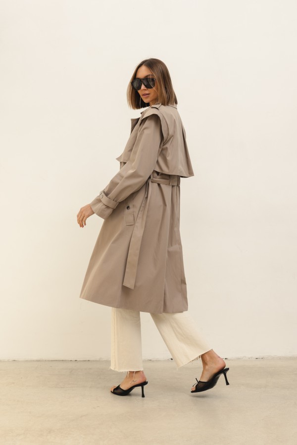Andre Trench Coat Mocca