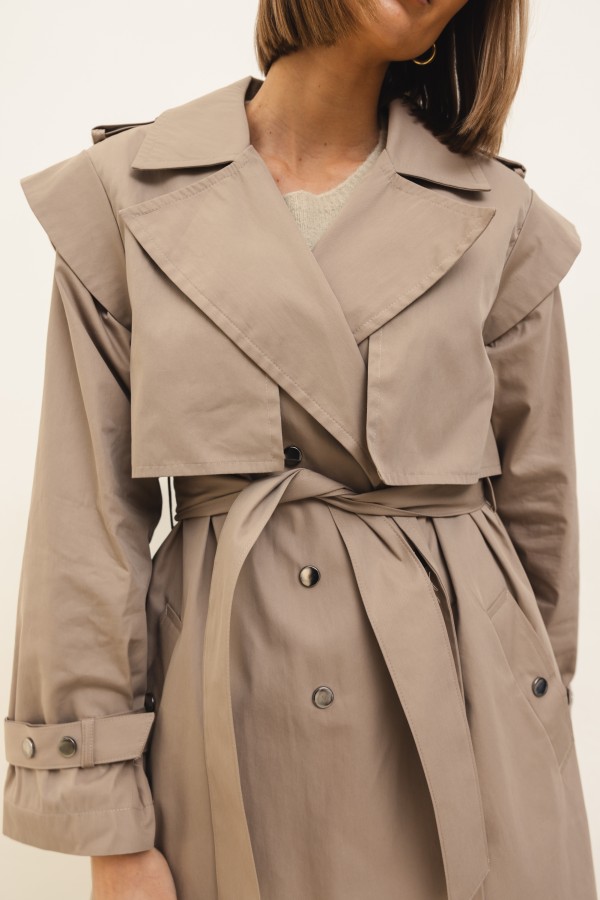 Andre Trench Coat Mocca