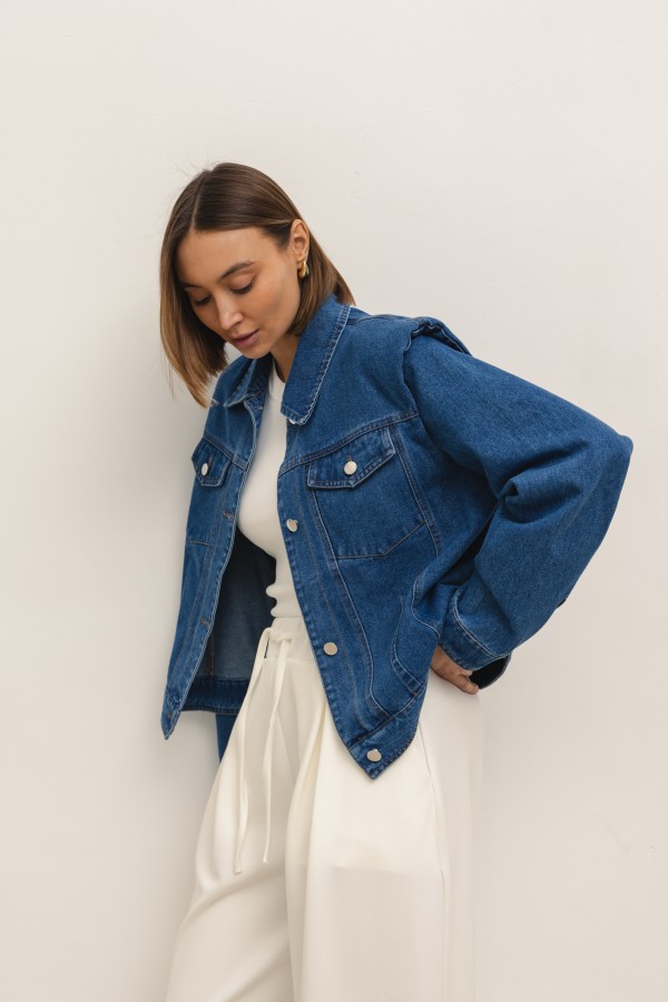 9075 Katana Jeansowa Dark Blue