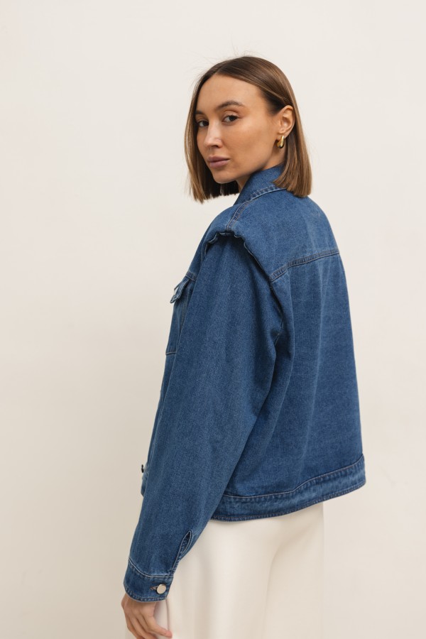 9075 Katana Jeansowa Dark Blue