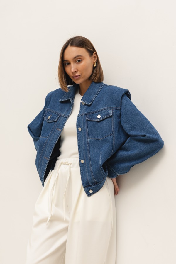 9075 Katana Jeansowa Dark Blue