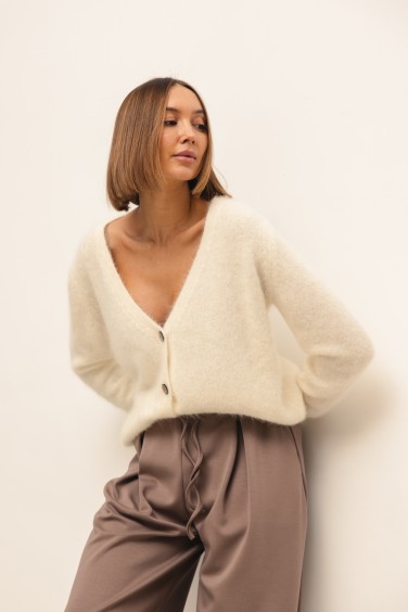Matteo Suri Alpaca Cardigan...