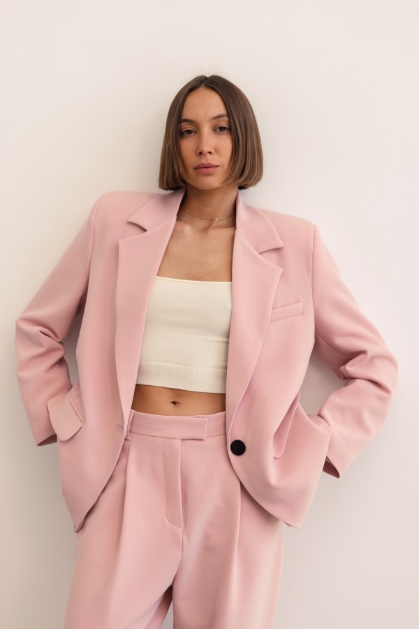 Paris Trousers Powder Pink