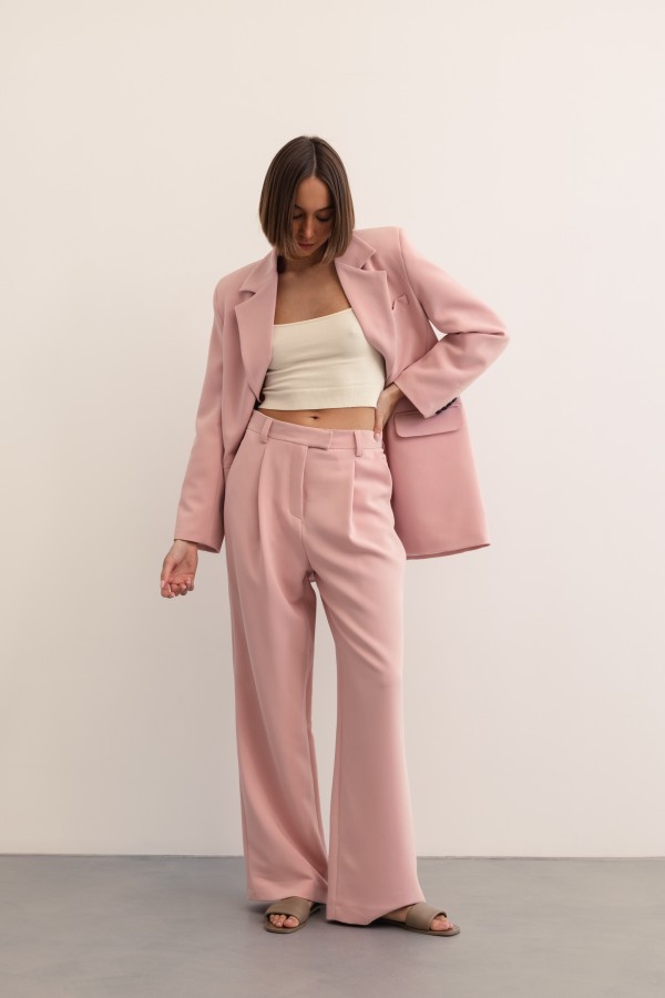 Paris Trousers Powder Pink