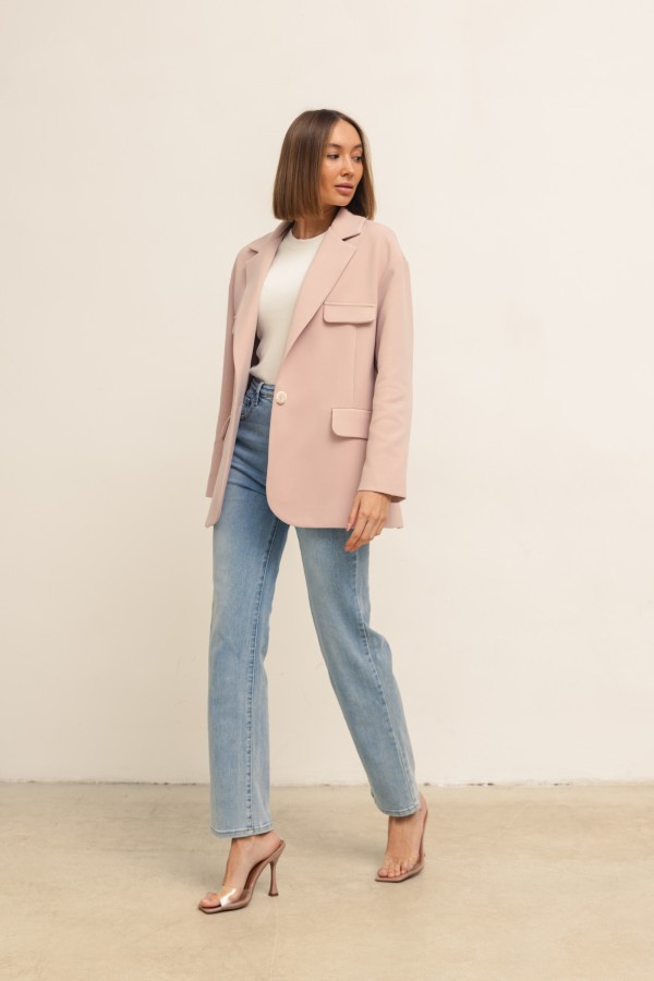 Margo Oversized Blazer Pink