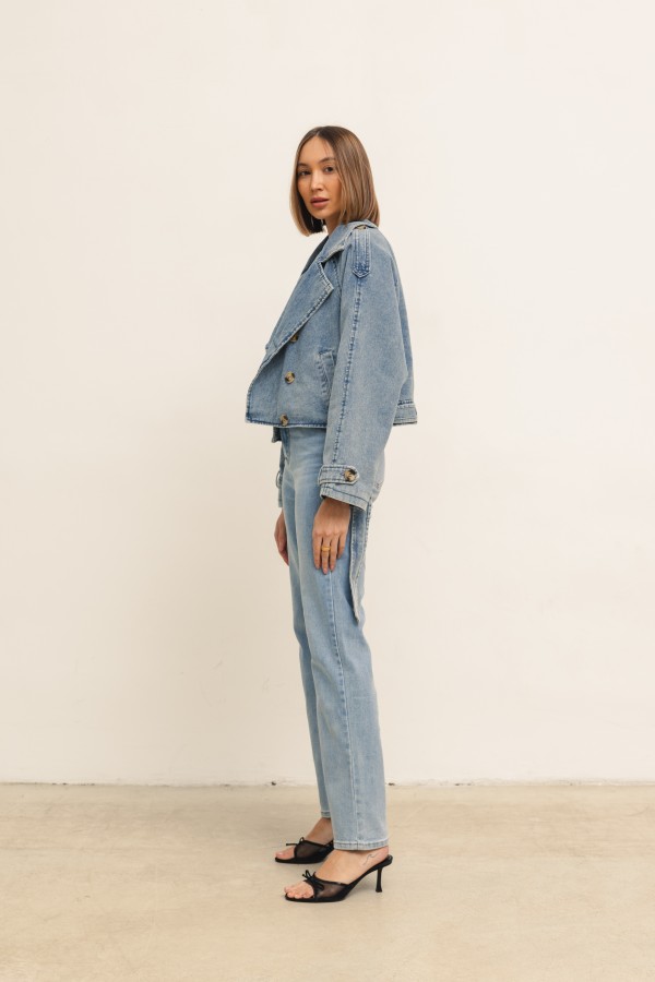 OX9072 Denim Jacket Blue