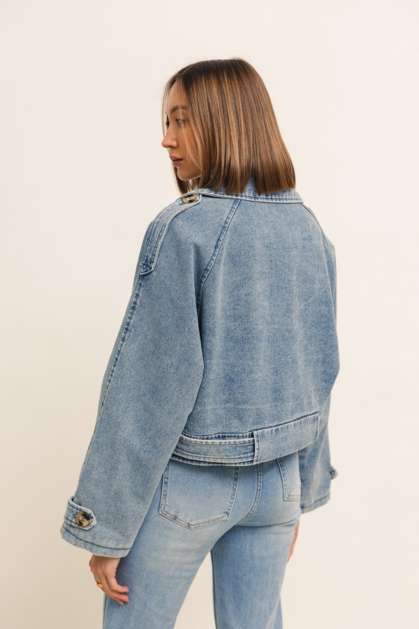 OX9072 Denim Jacket Blue