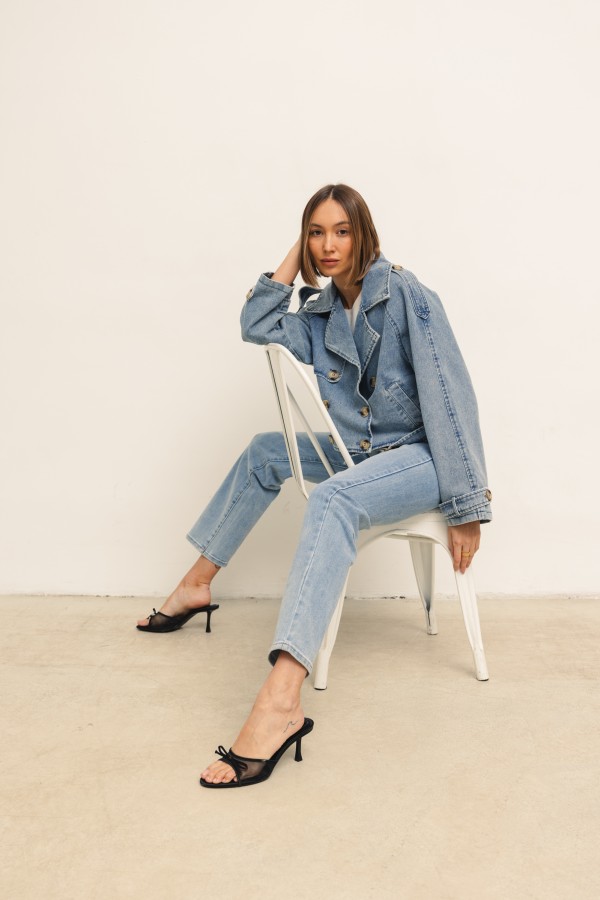 OX9072 Denim Jacket Blue