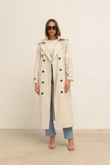 Gabriel Płaszcz Trencz Cream