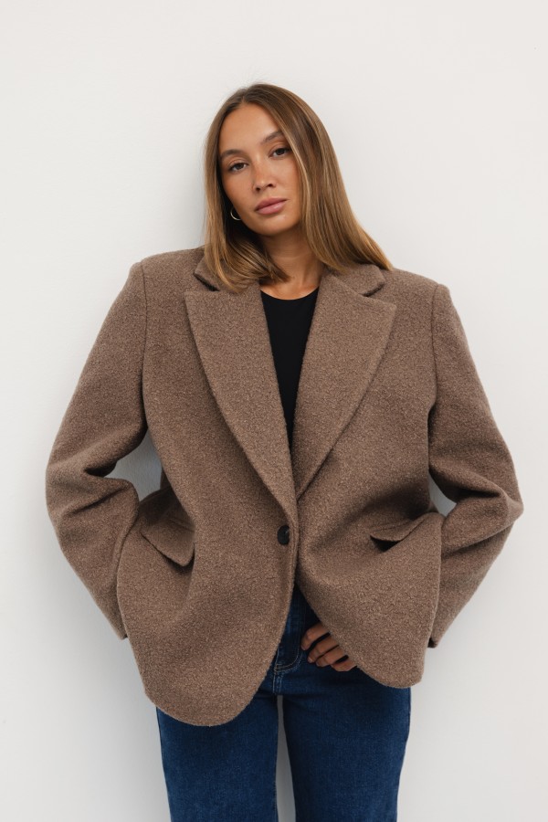 Jude Jacket Chocolate