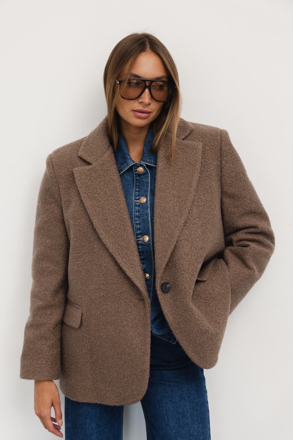 Jude Jacket Chocolate