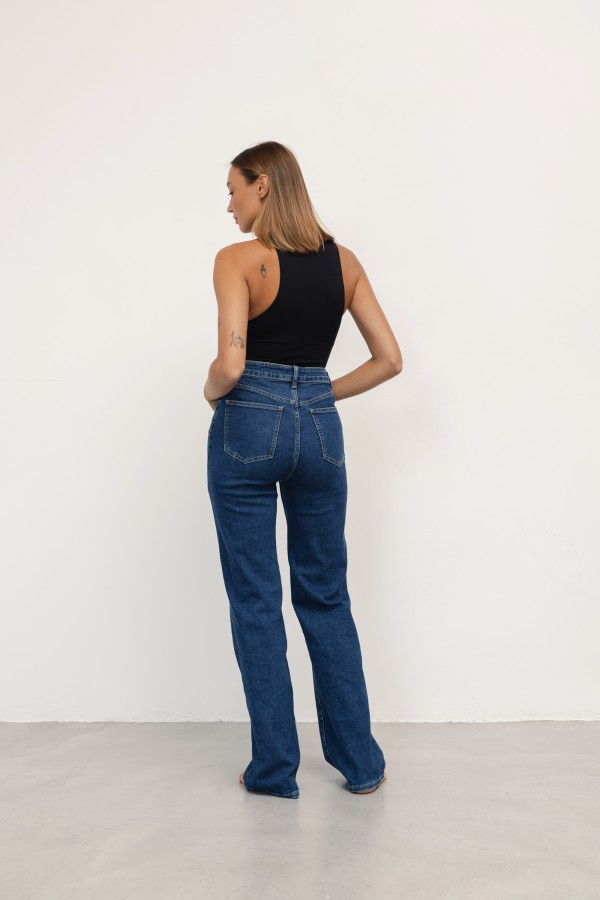 RD2658 Spodnie Jeansowe Wide Leg