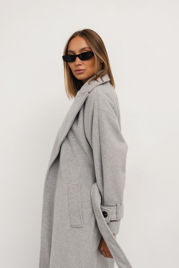 Michael Wool Coat Grey