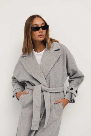 Michael Wool Coat Grey