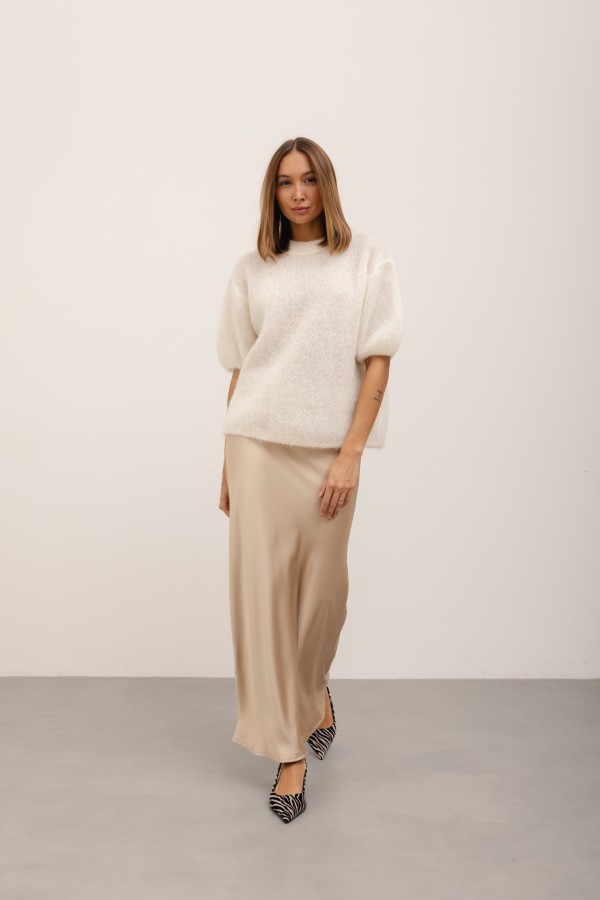 copy of Adelia Spódnica Z Wiskozy Czarna