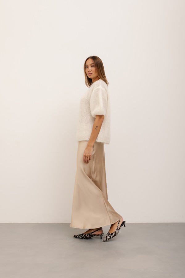 copy of Adelia Spódnica Z Wiskozy Czarna