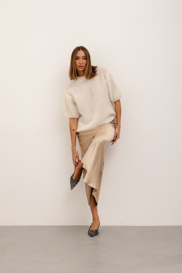 copy of Adelia Spódnica Z Wiskozy Czarna