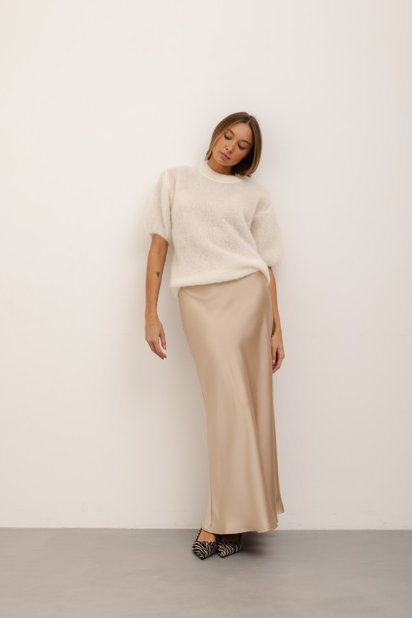 copy of Adelia Spódnica Z Wiskozy Czarna