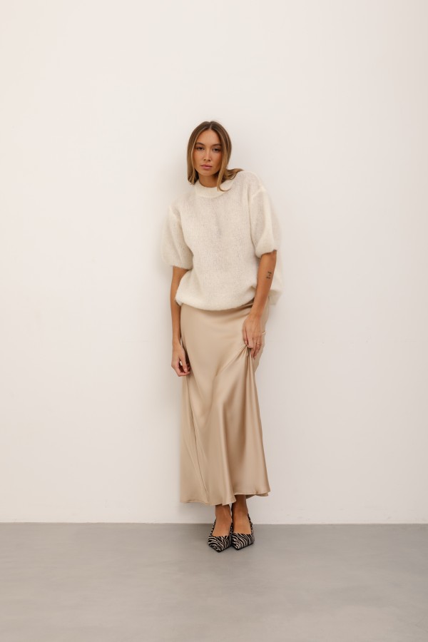 copy of Adelia Spódnica Z Wiskozy Czarna