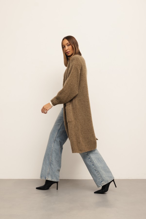 Carol Cardigan Khaki