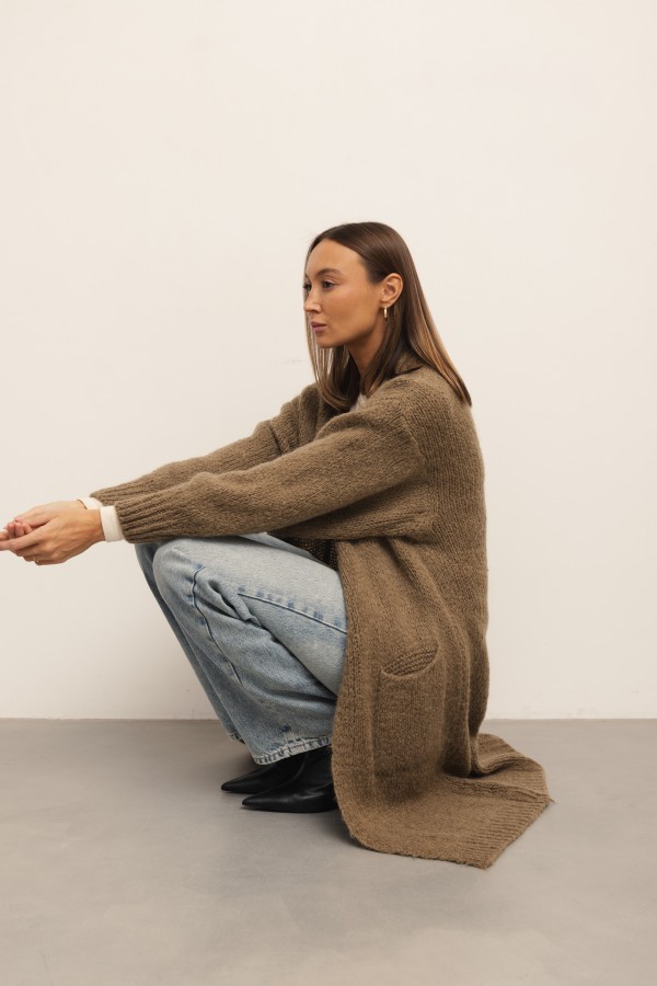 Carol Cardigan Khaki