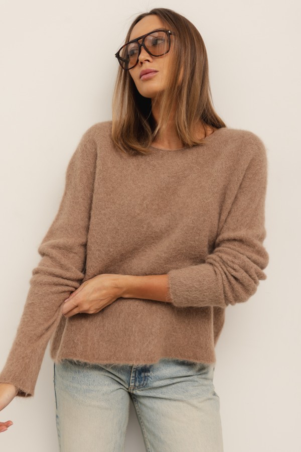 Jasper Suri Alpaca Sweater Camel