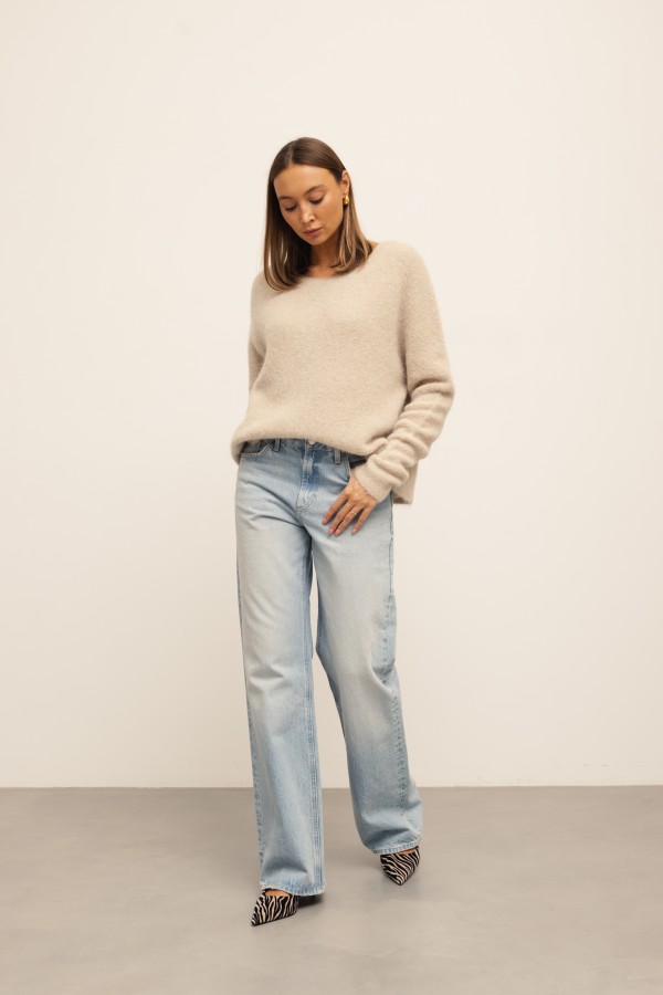 Jasper Suri Alpaca Sweater Beige